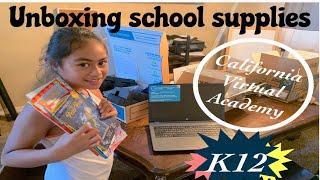 K12 Homeschool Unboxing | 2nd Grade | California Virtual Academies | 2019