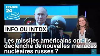 Missiles ATACMS tirés par Kiev : Poutine a t-il agité la menace nucléaire après l'annonce de Biden ?