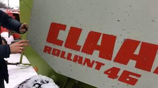 Обзор прессподборщика рулонного Клас Claas Rollant 46