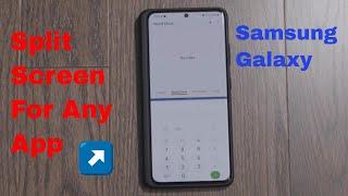 Open any app in split-screen/multi-window mode with Samsung Good Lock (Galaxy S21, S20, Note 20..)