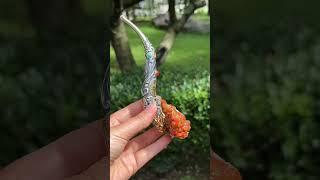 貔貅烟斗 #翡翠 #缅甸翡翠#翡翠设计#翡翠雕刻