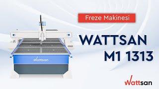 Ahşap için İdeal CNC Router Makinesi I Wattsan M1 1313