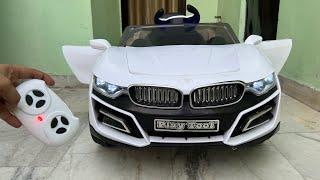 RC BMW i8 CAR Unboxing & Testing | 2.4Ghz Remote Control Ride on BMW i8 Car | Shamshad Maker 