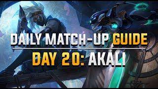 DAILY CAMILLE MATCH-UP GUIDE. DAY 20: Akali.