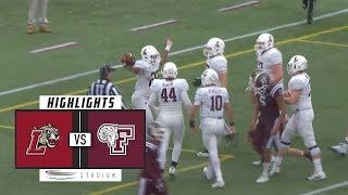 Lafayette vs. Fordham Football Highlights (2018) | Stadium