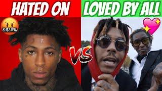 RAPPERS THAT ARE HATED ON vs RAPPERS THAT EVERYONE LOVES! 