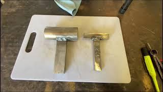 #secretsanta2024 Making Metal Forming Tee Dollies From Scrap