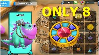 8 Amulets in Treasure Hunt with Chest Keeper Event | ZeZash and Candy Cane Dragons Solo event