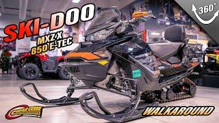 Walkaround | 2018 Ski-Doo MXZ® X® Ripsaw 1.25 Rotax® 850 E-TEC® Black