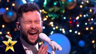 SUPERSTAR Calum Scott performs ‘You Are The Reason’ with MerseyGirls | BGT: Xmas