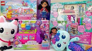 Gabby’s Dollhouse Toys Review On Netflix | Talking MerCat & Pandy  l NEW Gabby’s Party Disco Palace