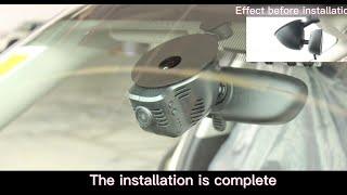 BMW MINI | Hidden driving recorder non-destructive installation #dashcamera #drivingrecorder