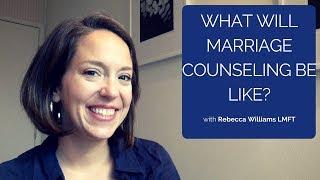 What will marriage counseling be like