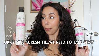 LET'S TRY OUT THIS NEW CURLSMITH VOLUME RECIPE ON MY WAVY/CURLY HAIR :D