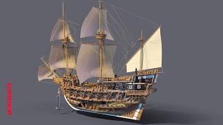 How a 16th Century Explorer's Sailing Ship Works