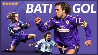  GABRIEL BATISTUTA  Marcó Goles hasta Quedarse SIN PIERNAS  "BATIGOL"