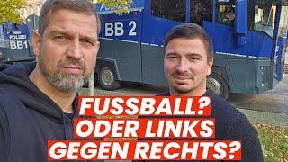 FUSSBALL?  ODER LINKS GEGEN RECHTS?