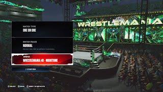 WWE 2K24 - *NEW PATCH* - Wrestlemania 40 ARENA (40 Years Of Wrestlemania DLC Pack) - (PS5)