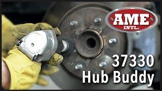 AME International's 37330 Hub Buddy - How to Easily Clean a Car Hub / Rotor