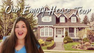 Empty House Tour | Tour of our first house | Military Family Empty House Tour North Carolina