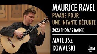 Maurice Ravel's "Pavane Pour Une Infante Défunte" played by Mateusz Kowalski on a 2023 Thomas Dauge