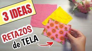 MANUALIDADES FÁCILES DE COSTURA CON RETAZOS DE TELA | COSER PARA VENDER