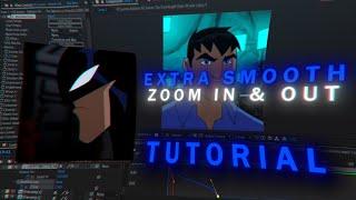 EXTRA SMOOTH Zoom In & Out | After Effects Tutorial FOR BEGINNERS