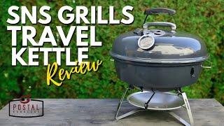 Slow N Sear Travel Kettle Review from SNS Grills - Best Portable Charcoal Grill Ever!