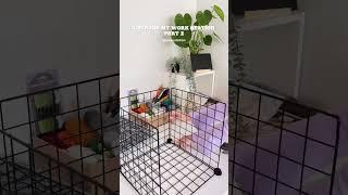 4-cube wire storage from Clas Ohlson - Amazon cheaper option | Pupu Station #shorts #workspace