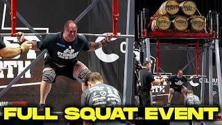 2024 STRONGEST MAN ON EARTH FULL SQUAT EVENT