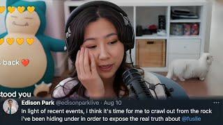 Fuslie Returns After Cheating & Reconnects with Ex Edison Park