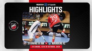 Highlights Storvreta IBK vs Warberg IC