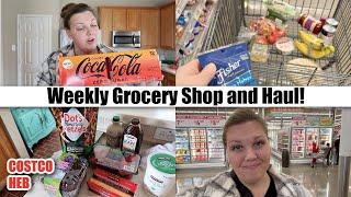 Weekly Grocery Shop with Me and Haul! Mini Restock! Costco | HEB | FAST EASY FAMILY MEAL IDEAS!