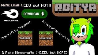 I've got some fake Minecrafts on the web! • Mastered YT Aditya | Minecraft Bedrock Edition