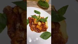 Gnocchi Sorrentina from Scratch: Tomato Basil Sauce Recipe (Viral Italian Dish) #food #recipe