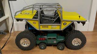 My BIGGEST RC CRAWLER 1:6 Scale NYLYNT Scorpion #scalerccrawler #rc #largerc #vintagerc