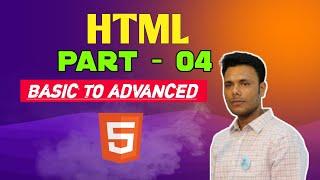 04. Complete HTML Crash Course Bangla | Learn HTML Basics To Advanced | Web Design & Development