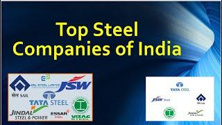 Top Steel Companies of India | Steel companies of India | Indian Steel Company | best steel company