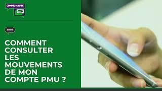 Comment consulter les mouvements de mon compte PMU ?