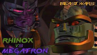 Beast Wars - Rhinox vs Megatron Compilation