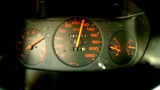 Honda civic ek4 b16a2 stock 0-160 kmh