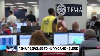 Fact Check: FEMA response Hurricane Helene