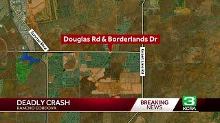 1 person killed, 3 injured in Rancho Cordova crash