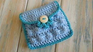 (crochet) How To - Crochet a Small Purse - Yarn Scrap Friday