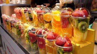 Fresh Fruit Juice-Korean Street Food