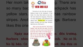 NEW AND OLD | Eflita Edu  #hoctienganhcungcon #tienganhgiadinh #eflitaedu #shortvideo #english