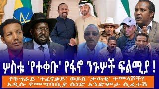 ሦስቱ 'የተቀቡ' የፋኖ ንጉሦች ፍልሚያ !// የትግራይ 'ተፈናቃይ' ወይስ 'ታጣቂ' ተመላሾች?//አዲሱ የመግባቢያ ሰነድ አንድምታ ሲፈተሽ