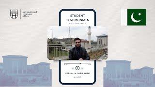 Student Testimonial | Haliç University | Urdu 