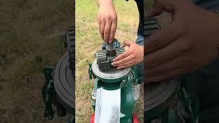 Feed pellet machine designed to provide steady pressure and reduce part wear