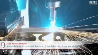 Rohrlaserschneiden bei DEPPE Rohr&Blechtechnik